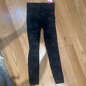 SPANX Black High-Waisted Seamless Leggings